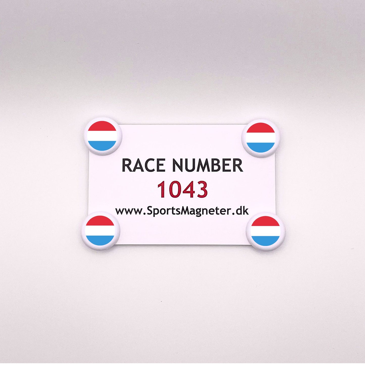 Sports Magnets - Flag Luxembourg