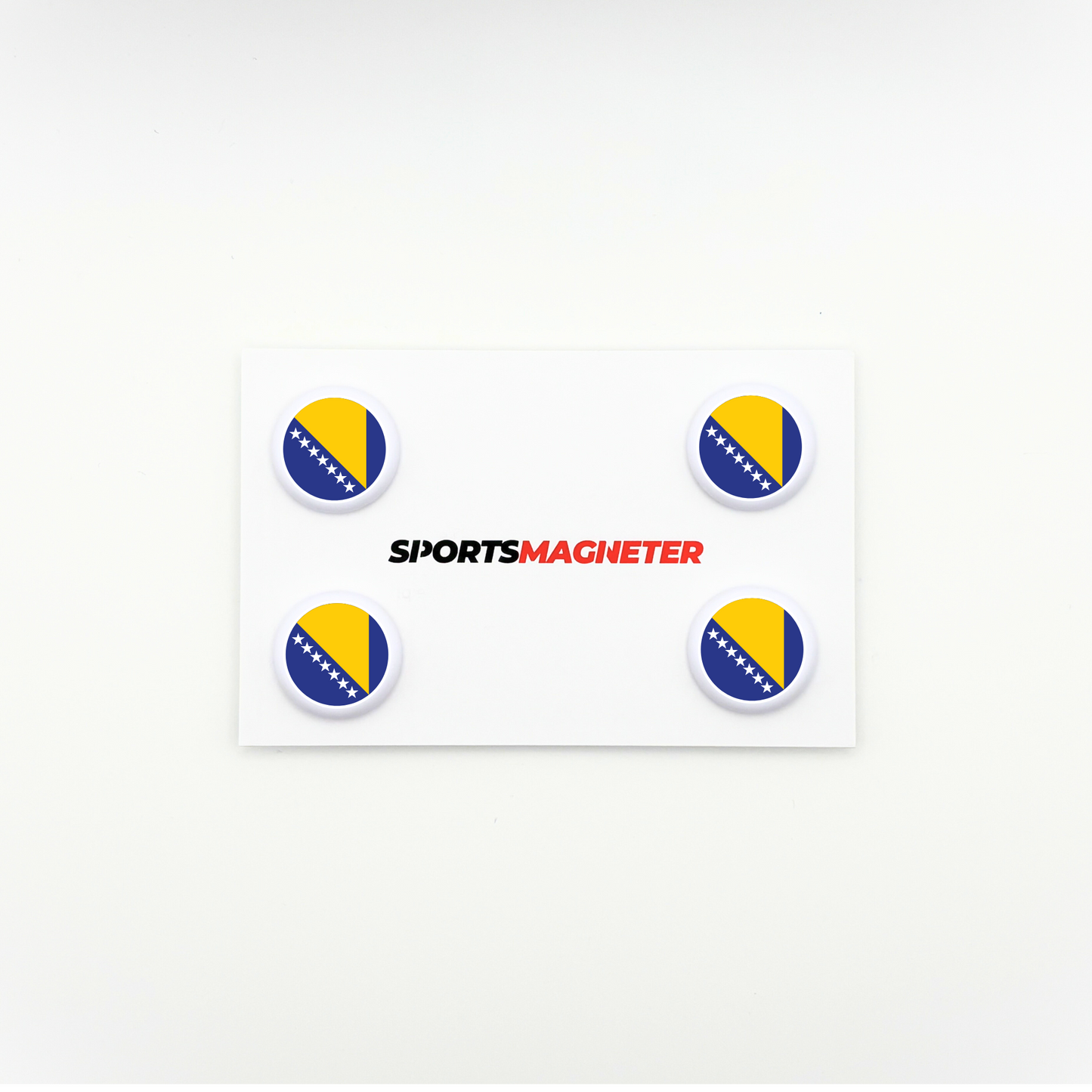 Sports Magnets - Flag Bosnia