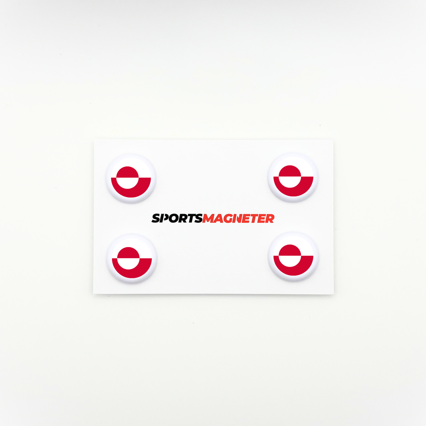 Sports Magnets - Flag Greenland