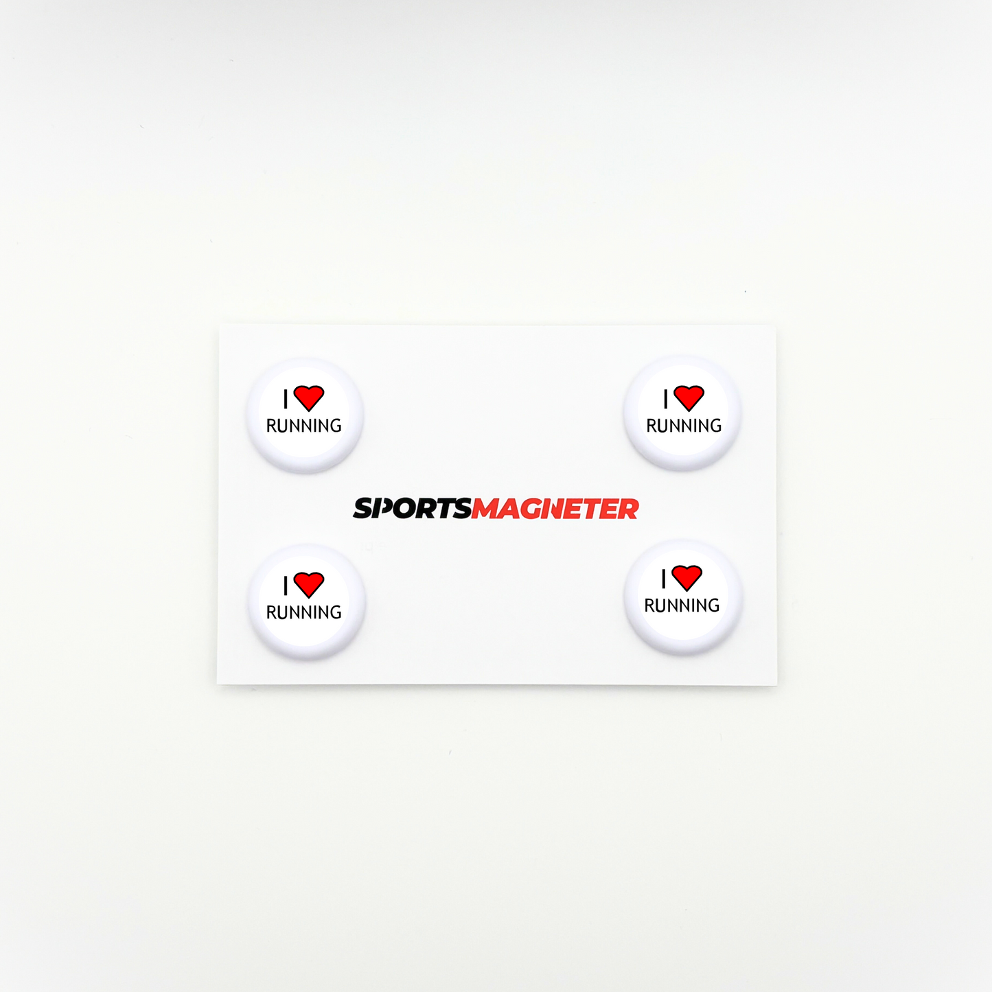 Sports Magnets - I Love Running