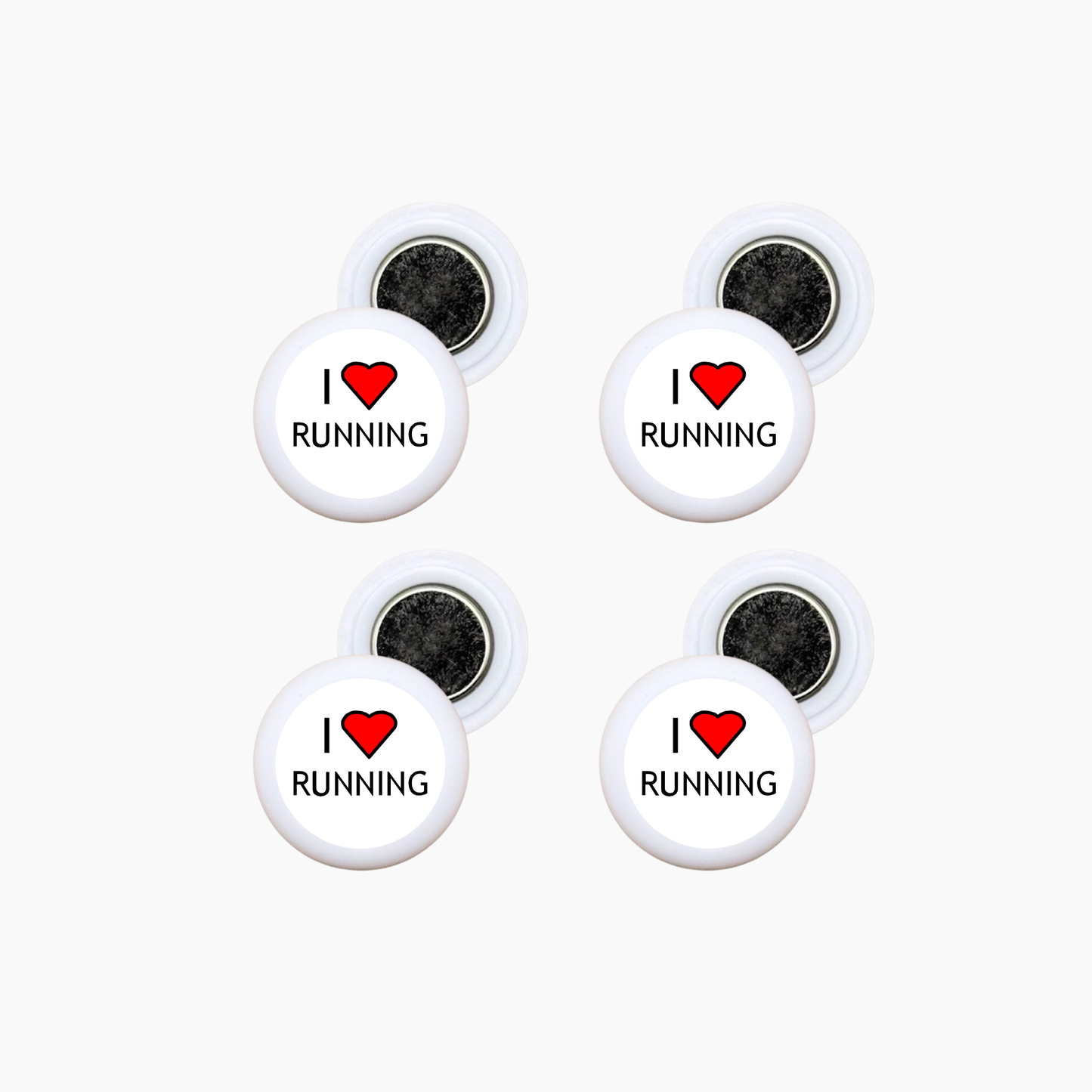 Sports Magnets - I Love Running