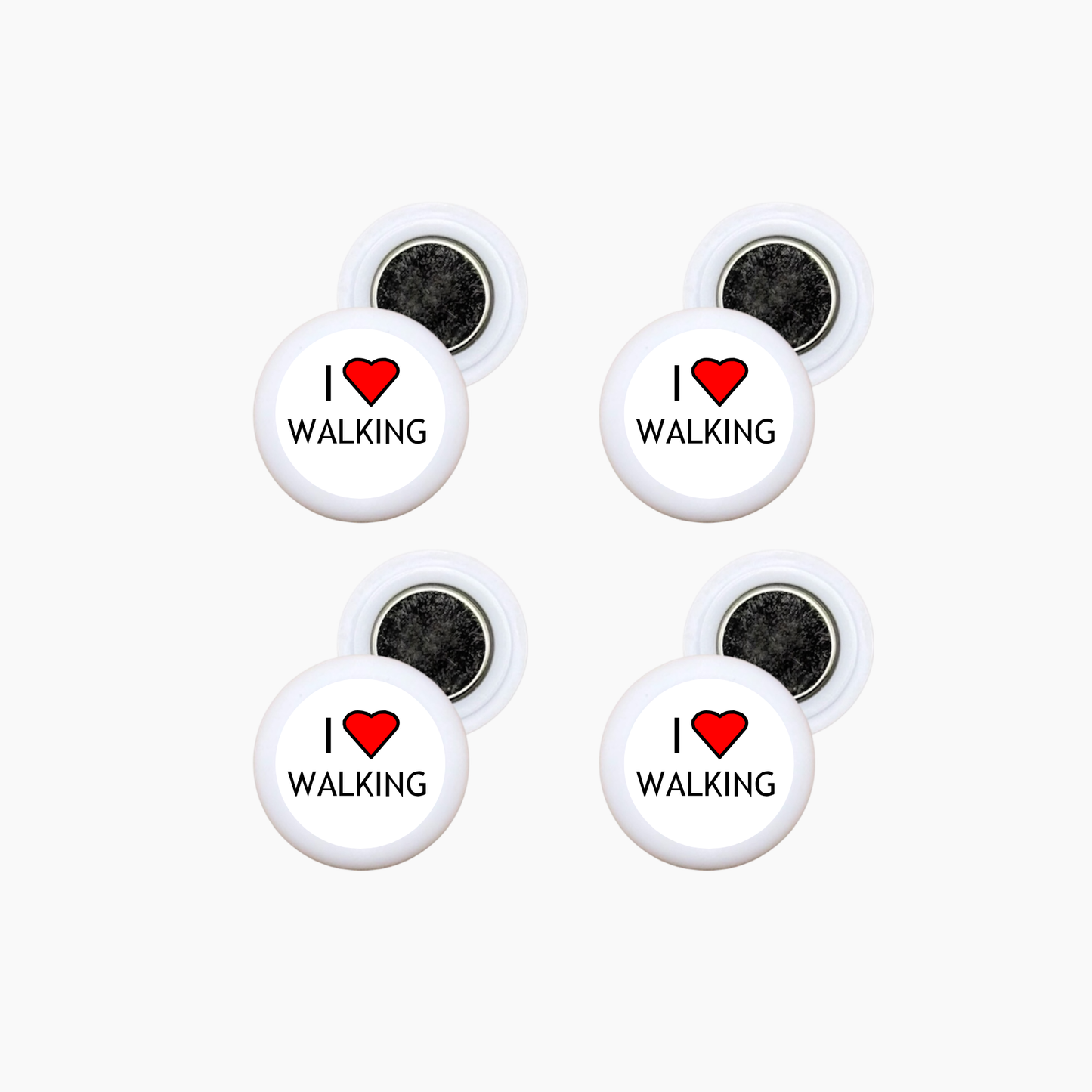 Sports Magnets - I Love Walking
