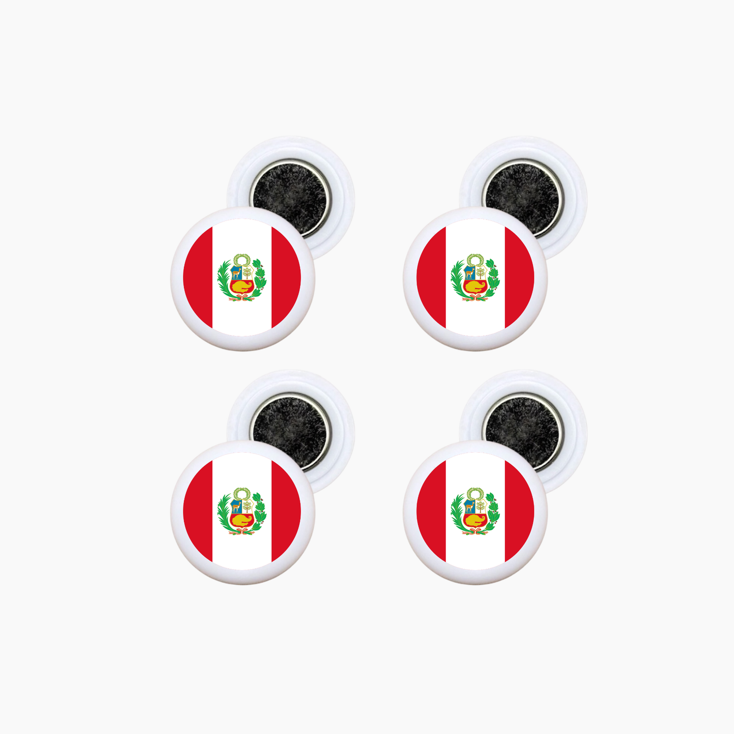 Sports Magnets - Flag Peru
