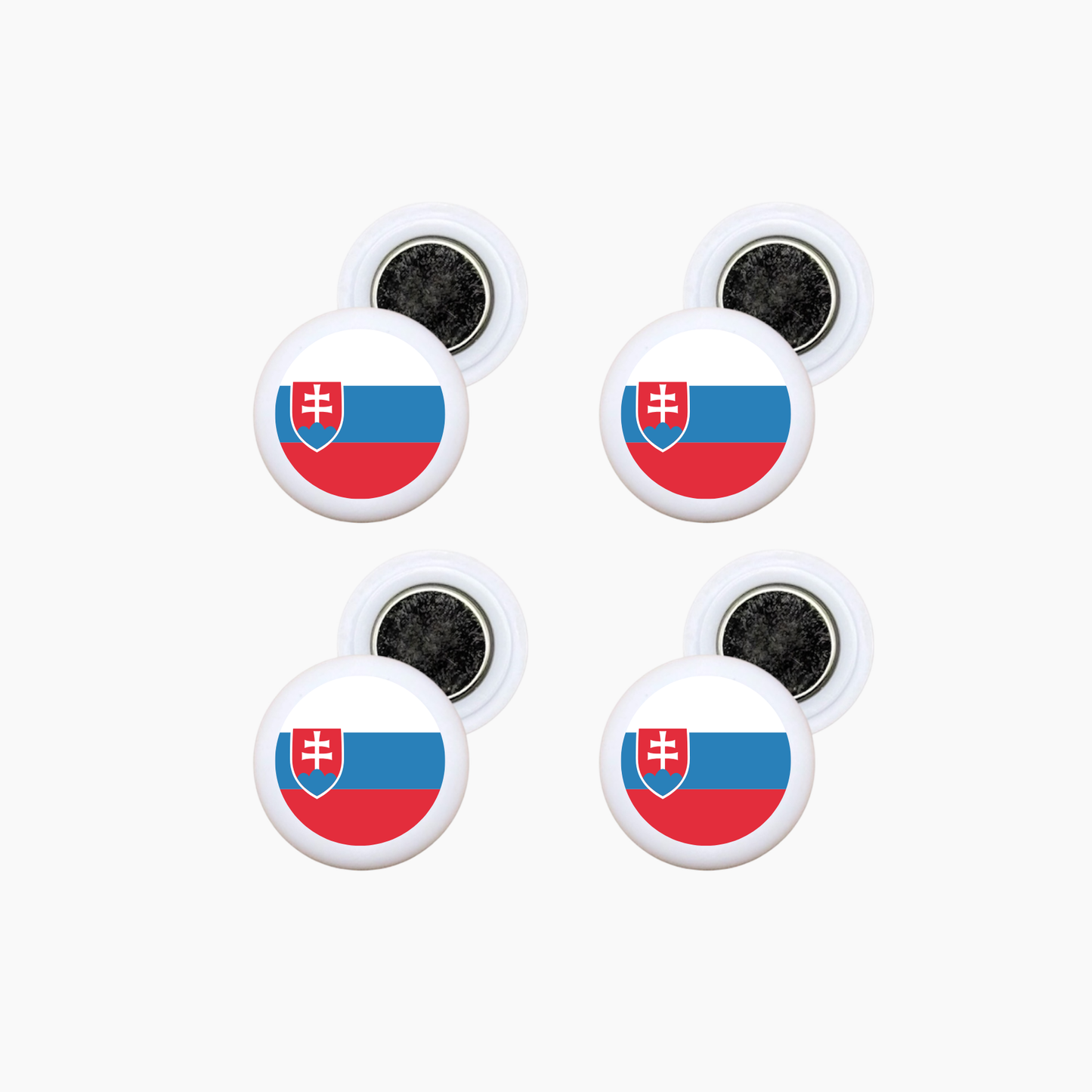 Sports Magnets - Flag Slovakia