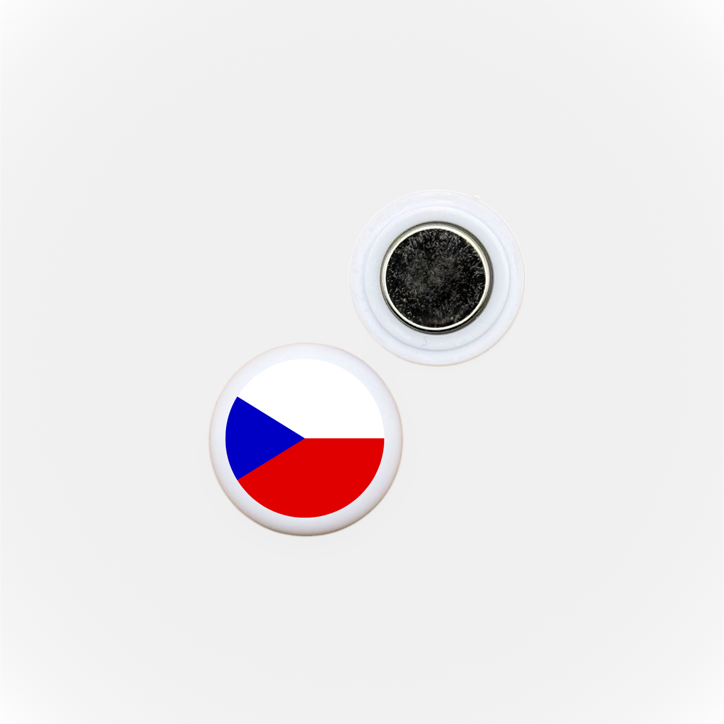 Sports Magnets - Flag Czech Republic