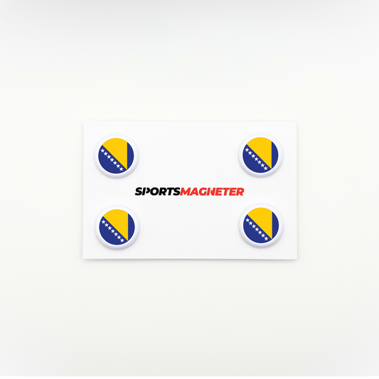 Sports Magnets - Flag Bosnia