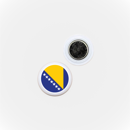 Sports Magnets - Flag Bosnia