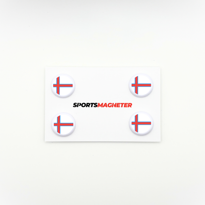 Sports Magnets - Flag Faroe Islands