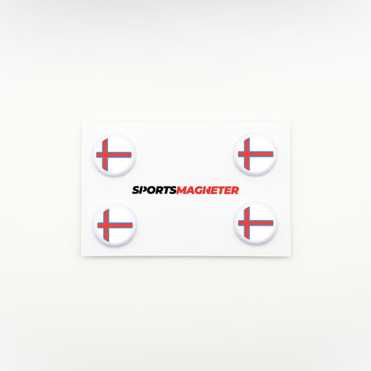 Sports Magnets - Flag Faroe Islands