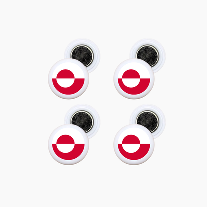 Sports Magnets - Flag Greenland