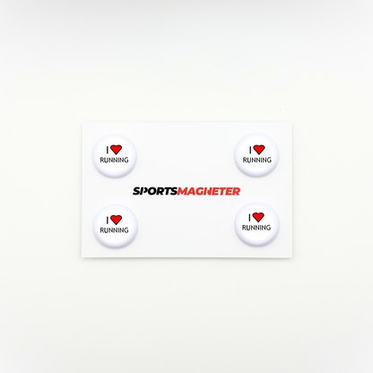 Sports Magnets - I Love Running