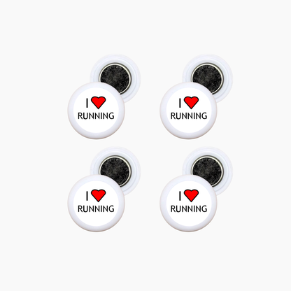 Sports Magnets - I Love Running
