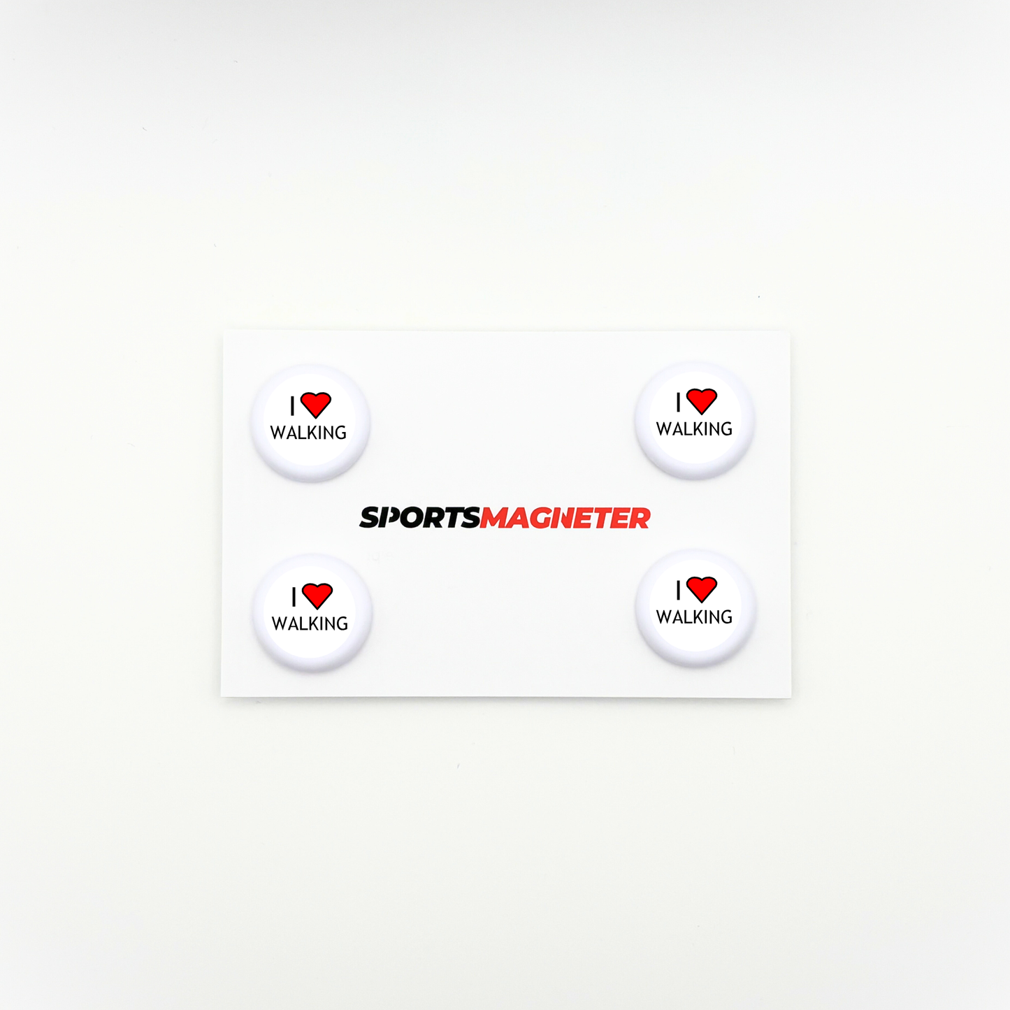 Sports Magnets - I Love Walking
