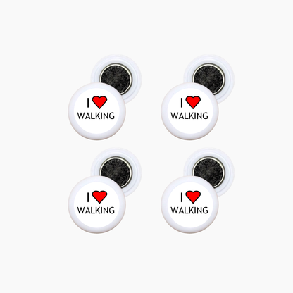 Sports Magnets - I Love Walking