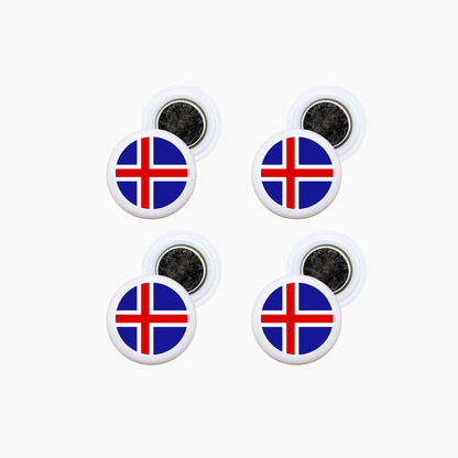 Sports Magnets - Flag Iceland