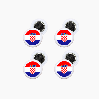 Sports Magnets - Flag Croatia