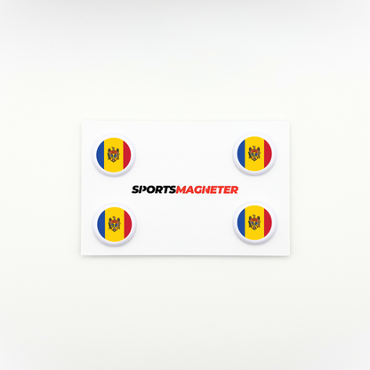 Sports Magnets - Flag Moldova