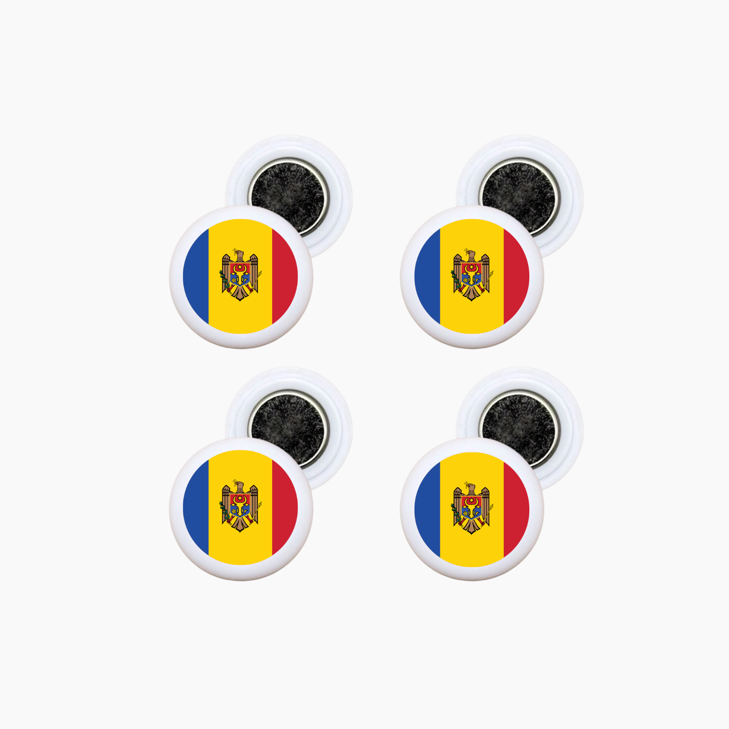 Sports Magnets - Flag Moldova