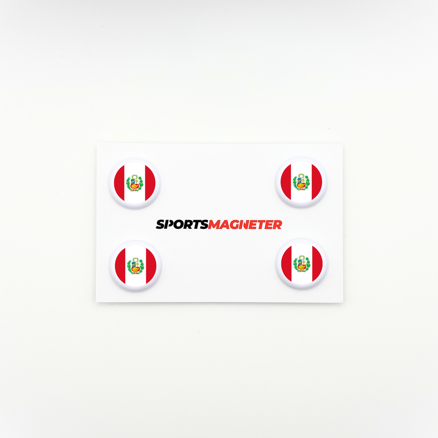 Sports Magnets - Flag Peru
