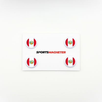 Sports Magnets - Flag Peru