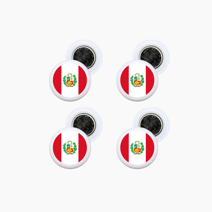 Sports Magnets - Flag Peru