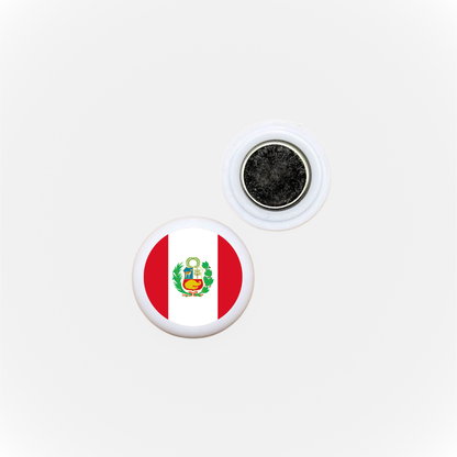 Sports Magnets - Flag Peru