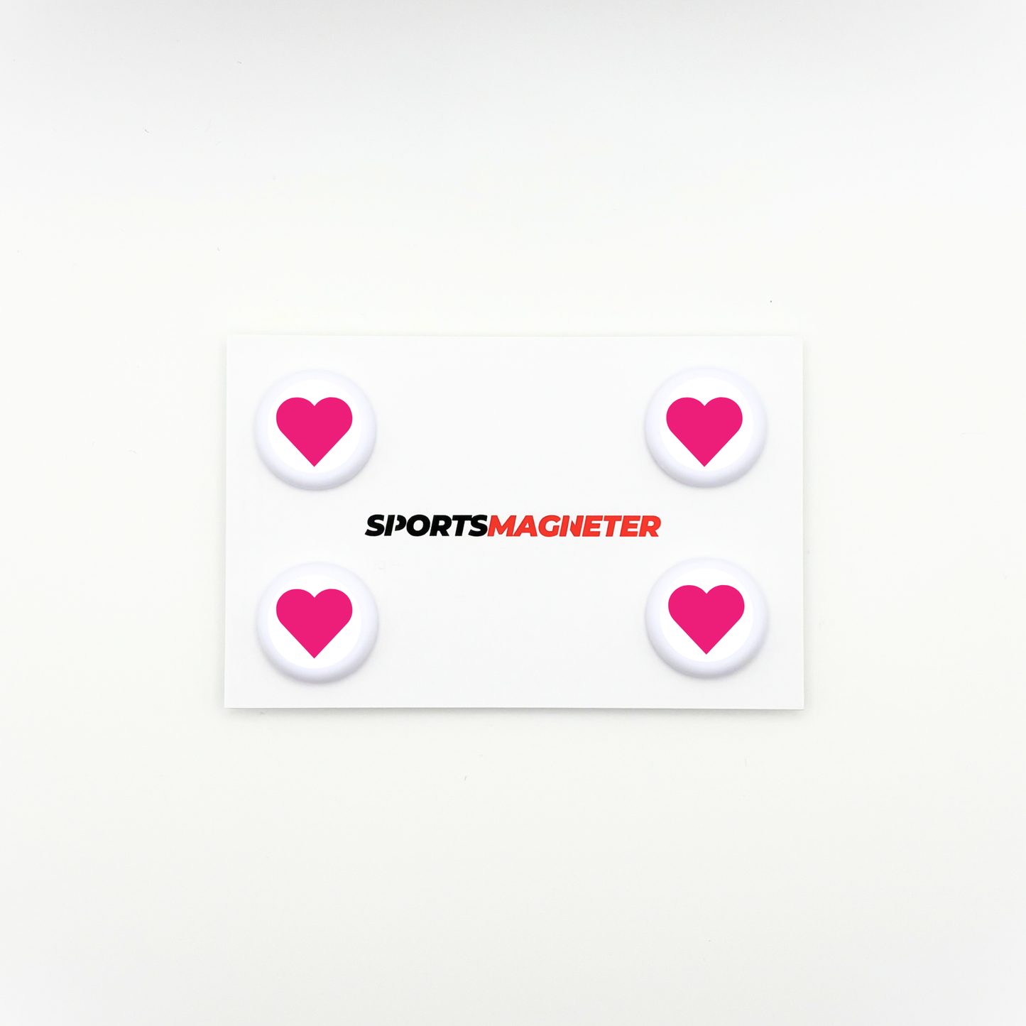 Sports Magnets - Pink Heart