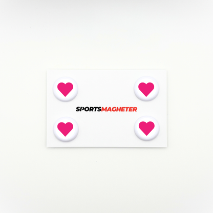 Sports Magnets - Pink Heart