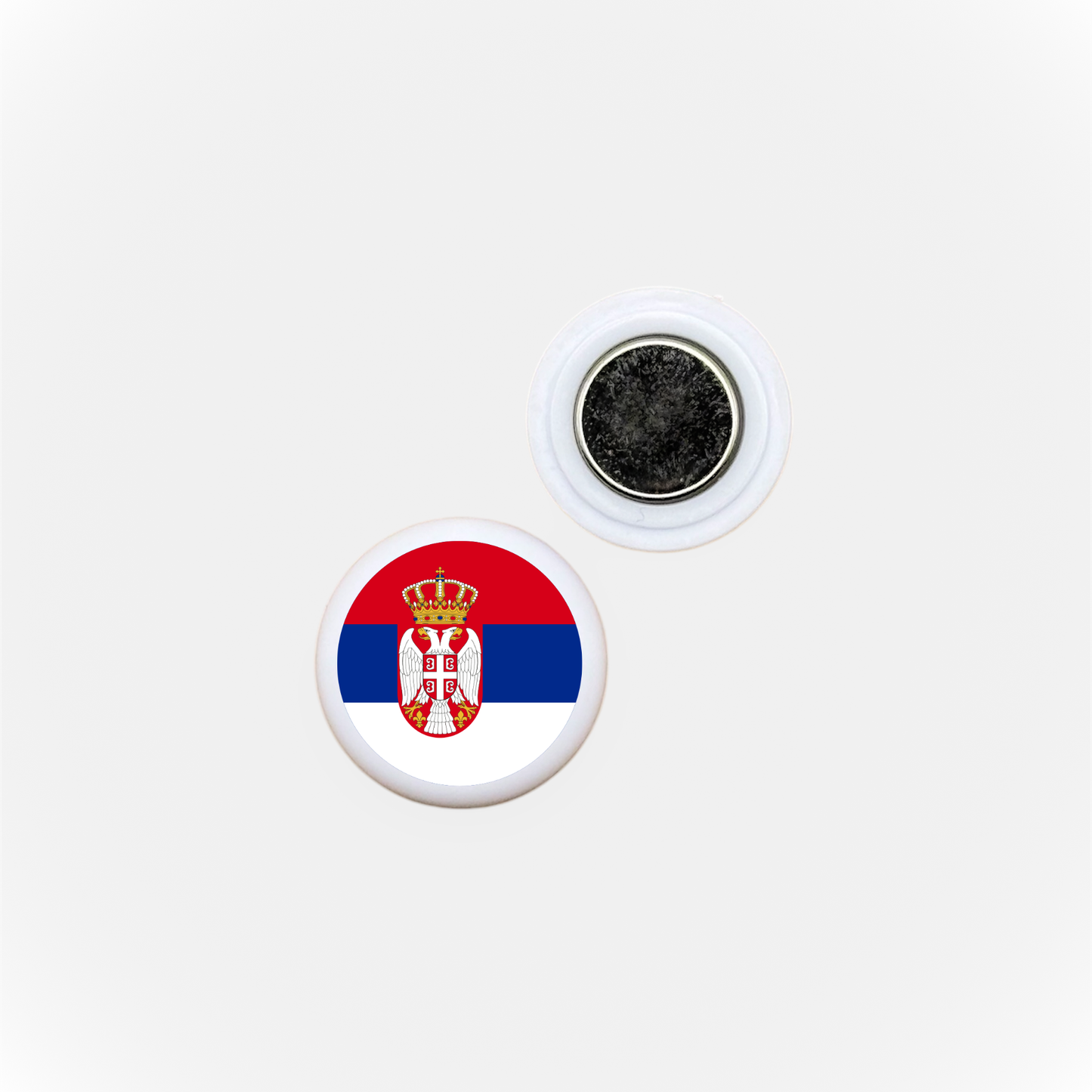 Sports Magnets - Flag Serbia