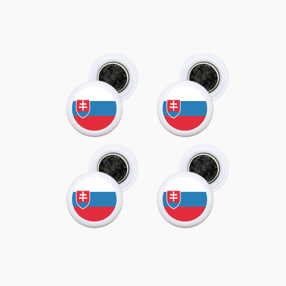 Sports Magnets - Flag Slovakia