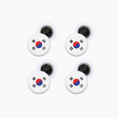 Sports Magnets - Flag South Korea