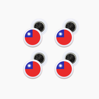 Sports Magnets - Flag Taiwan