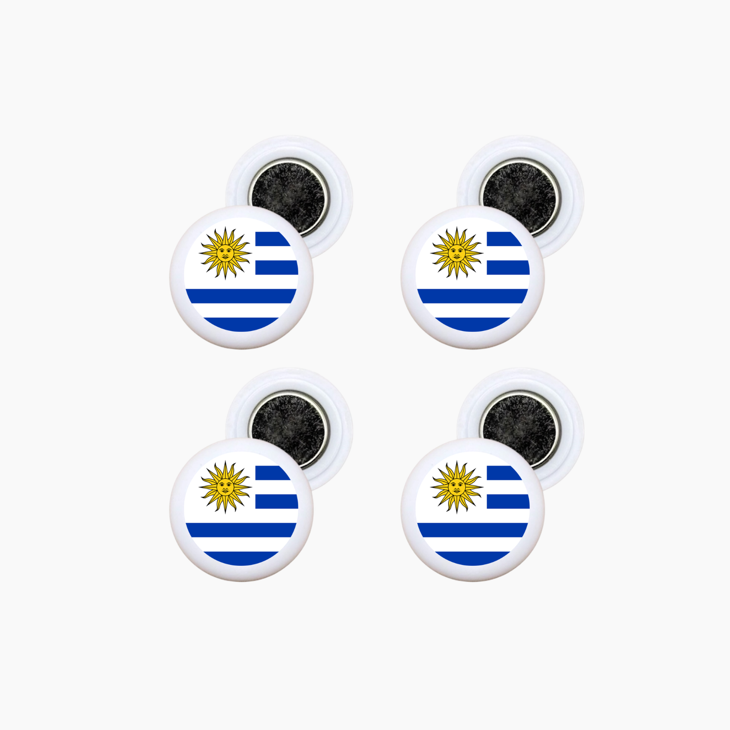 Sports Magnets - Flag Uruguay