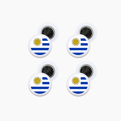 Sports Magnets - Flag Uruguay