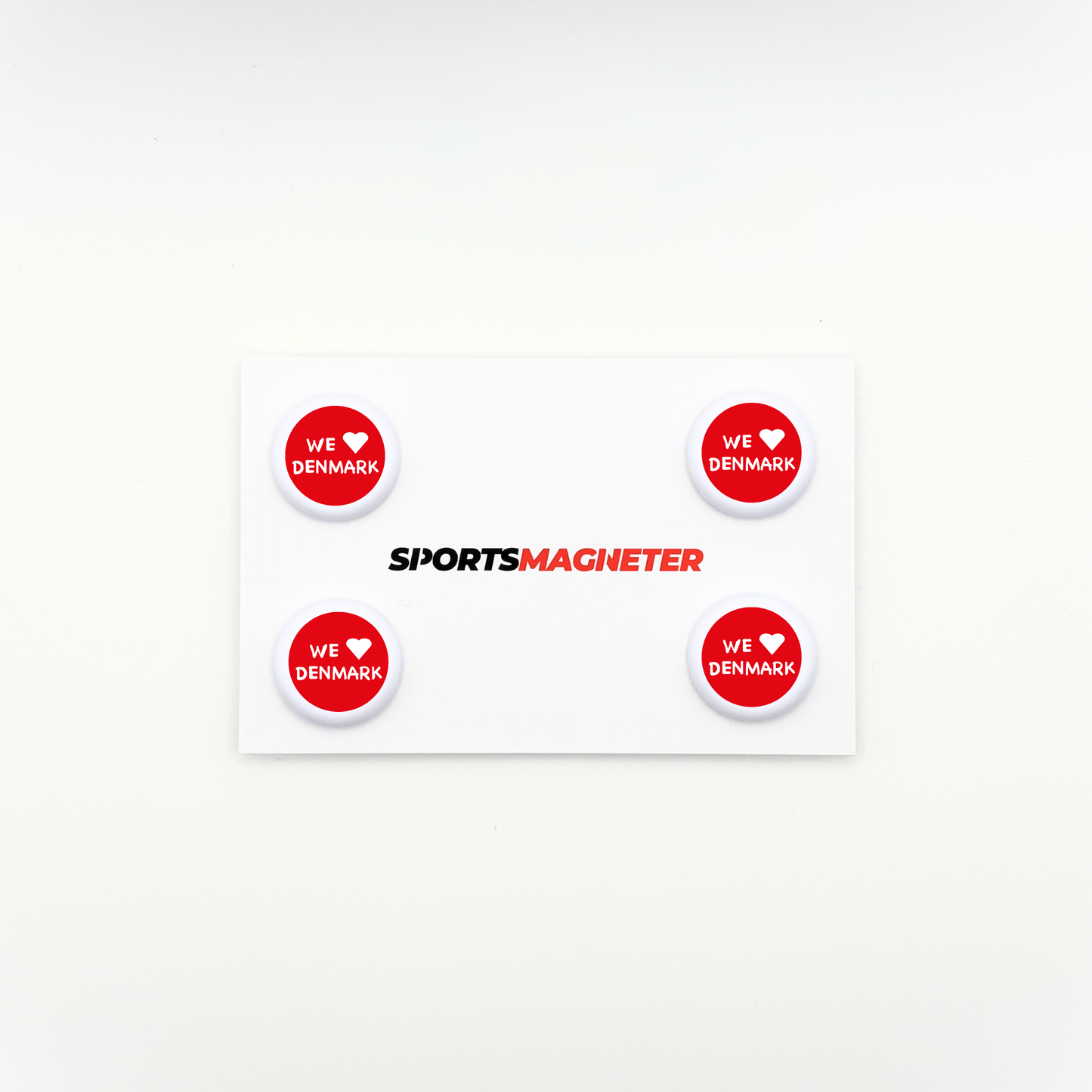 Sports Magnets - We Love Denmark